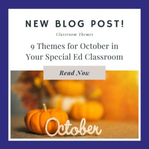 8 Classroom Themes for October