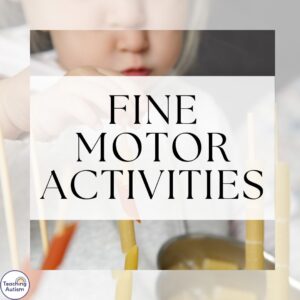 Fine Motor Skills Activities