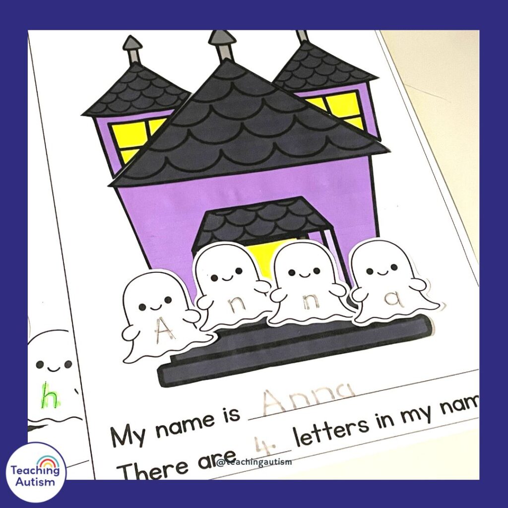 Haunted House Name Craft 