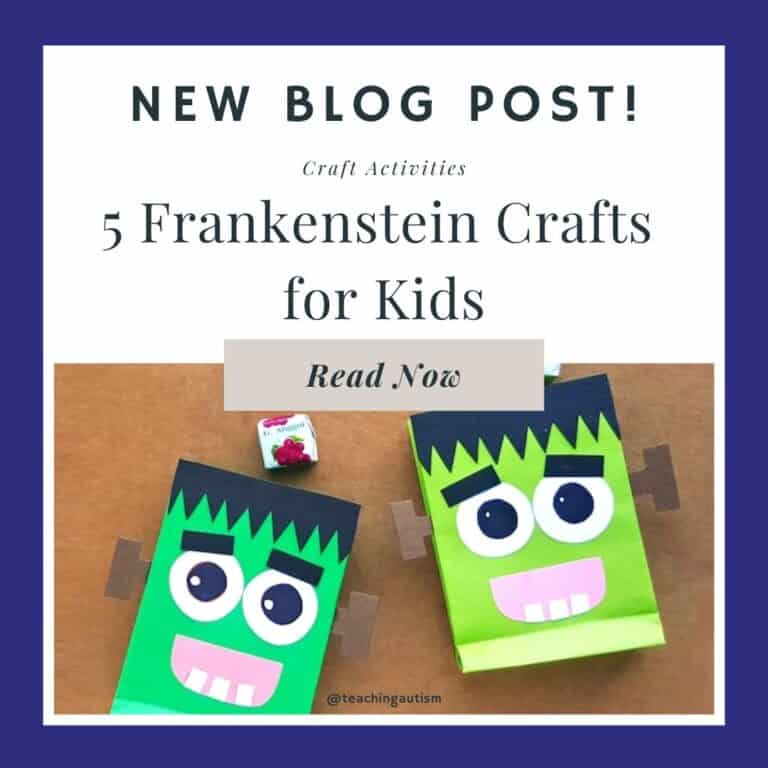 5 Frankenstein Crafts for Kids