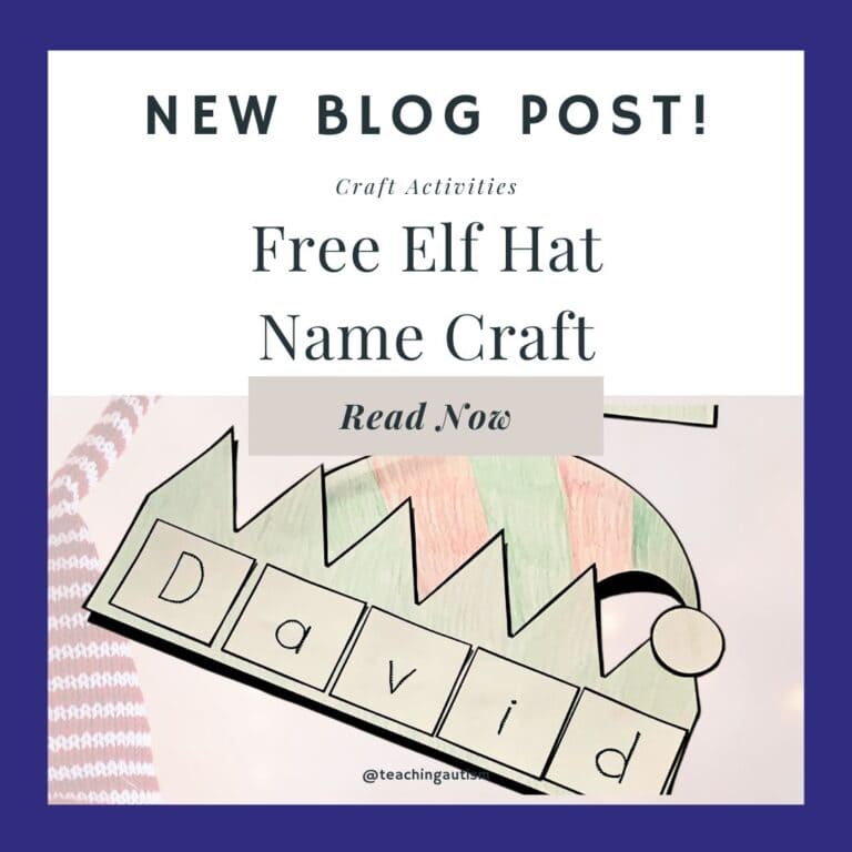 Free Elf Hat Name Craft