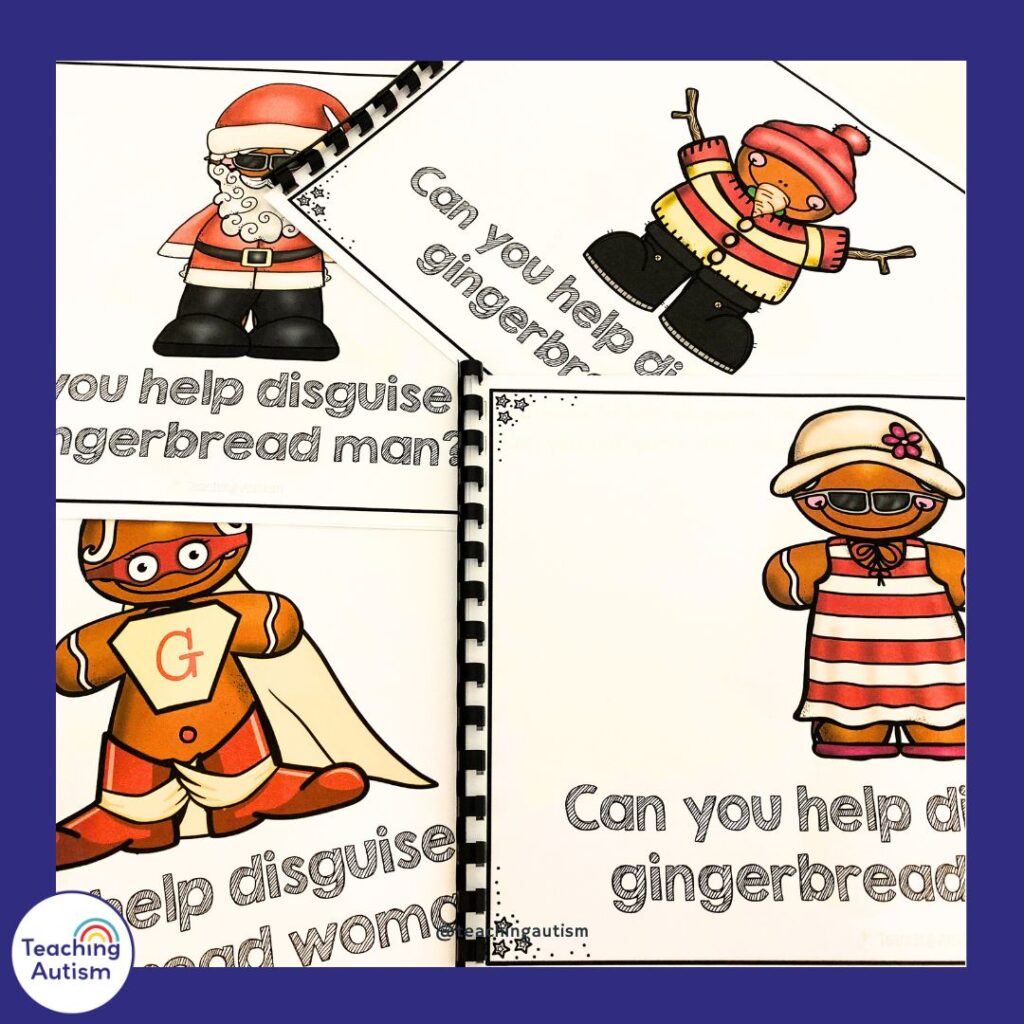 Disguise the Gingerbread Man Adapted Books