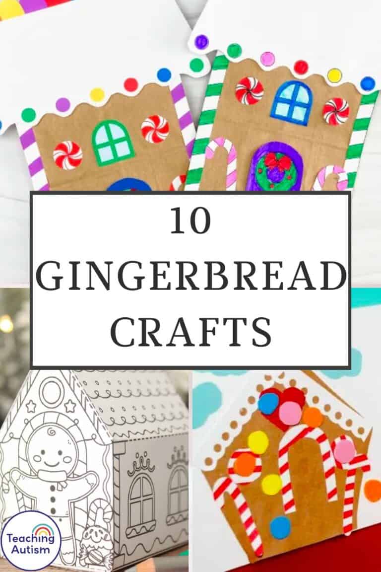 Gingerbread Crafts for Kids - Teaching Autism