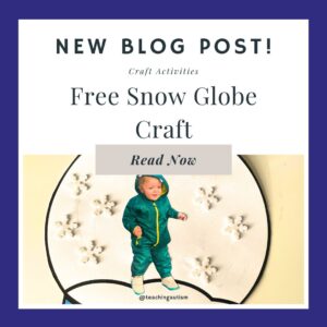 Free Snow Globe Craft