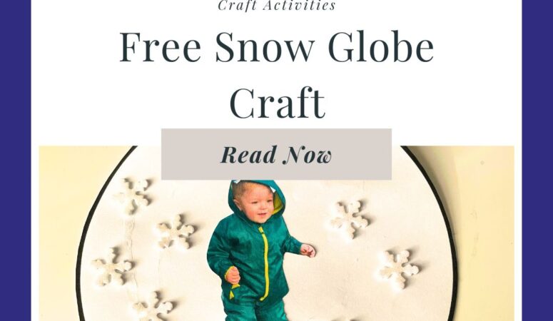 Free Snow Globe Craft for Kids