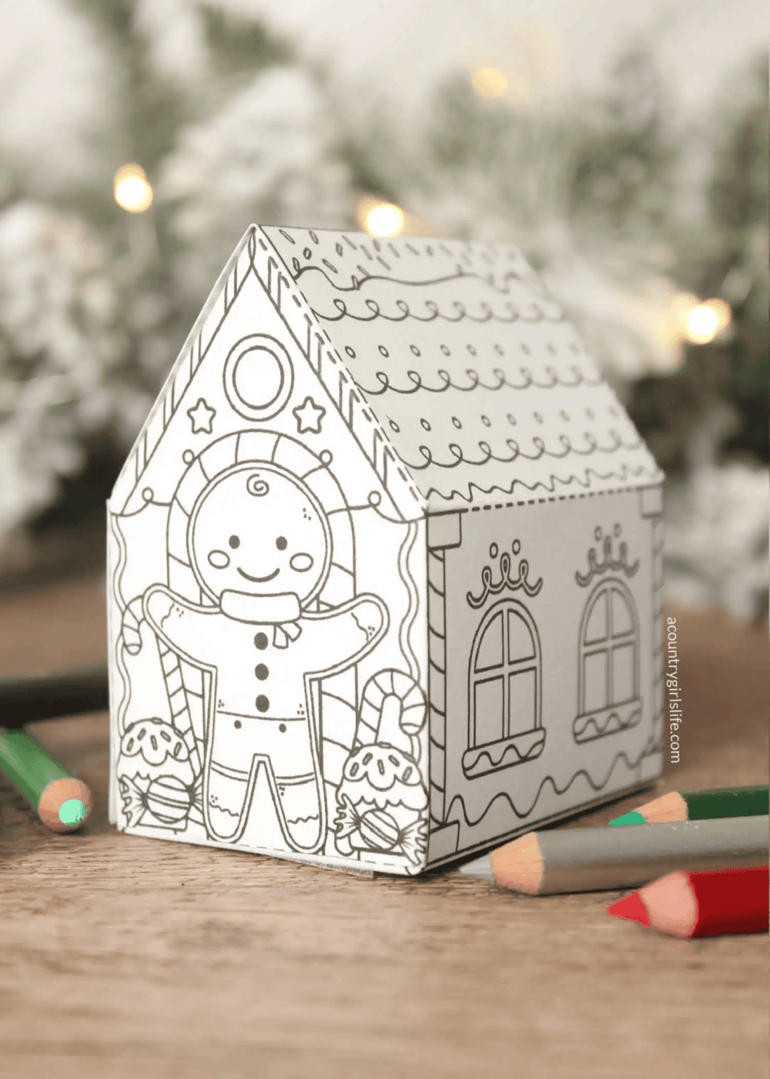 Gingerbread Crafts for Kids - Teaching Autism