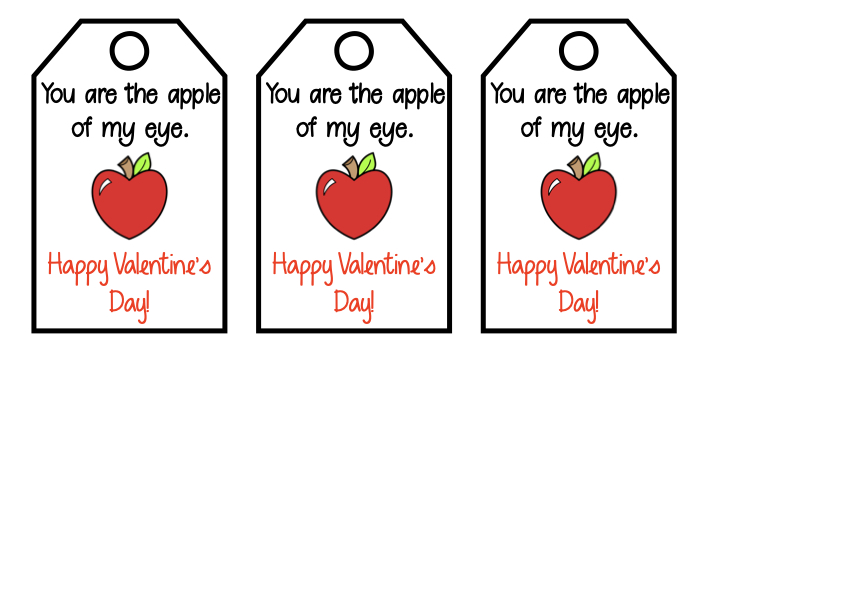 Printable Valentines Gift Tag for Kids, You're a great catch fish