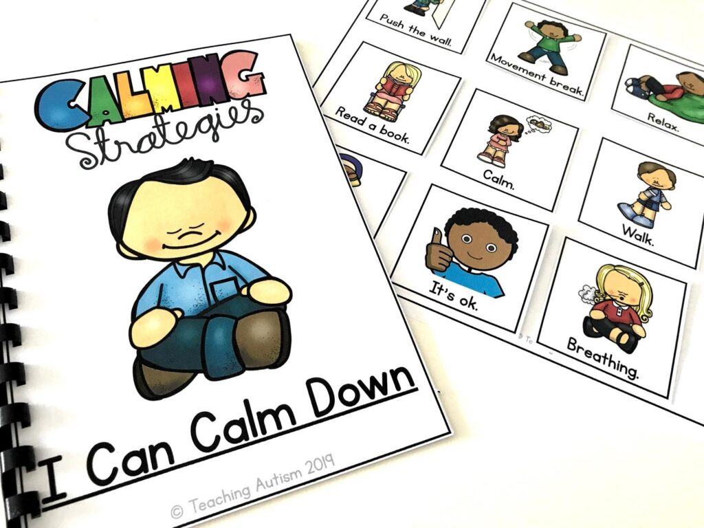 Free Calming Strategies Adapted Book