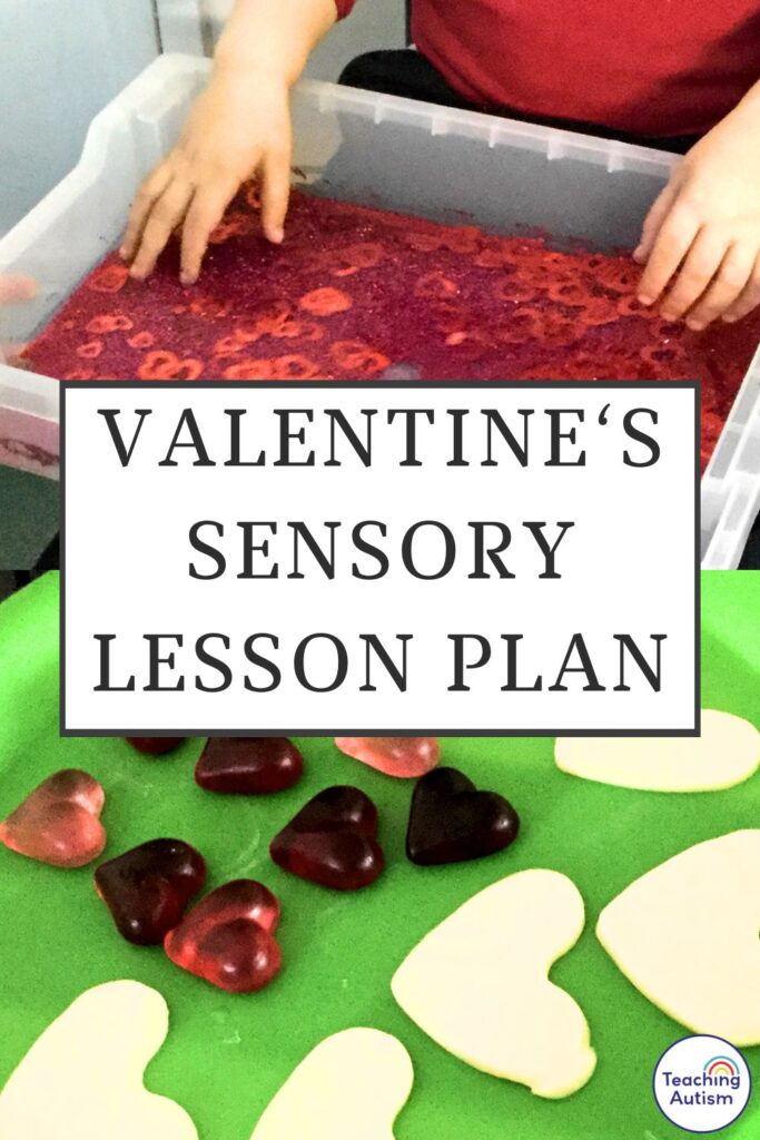 Valentine's Day Sensory Lesson