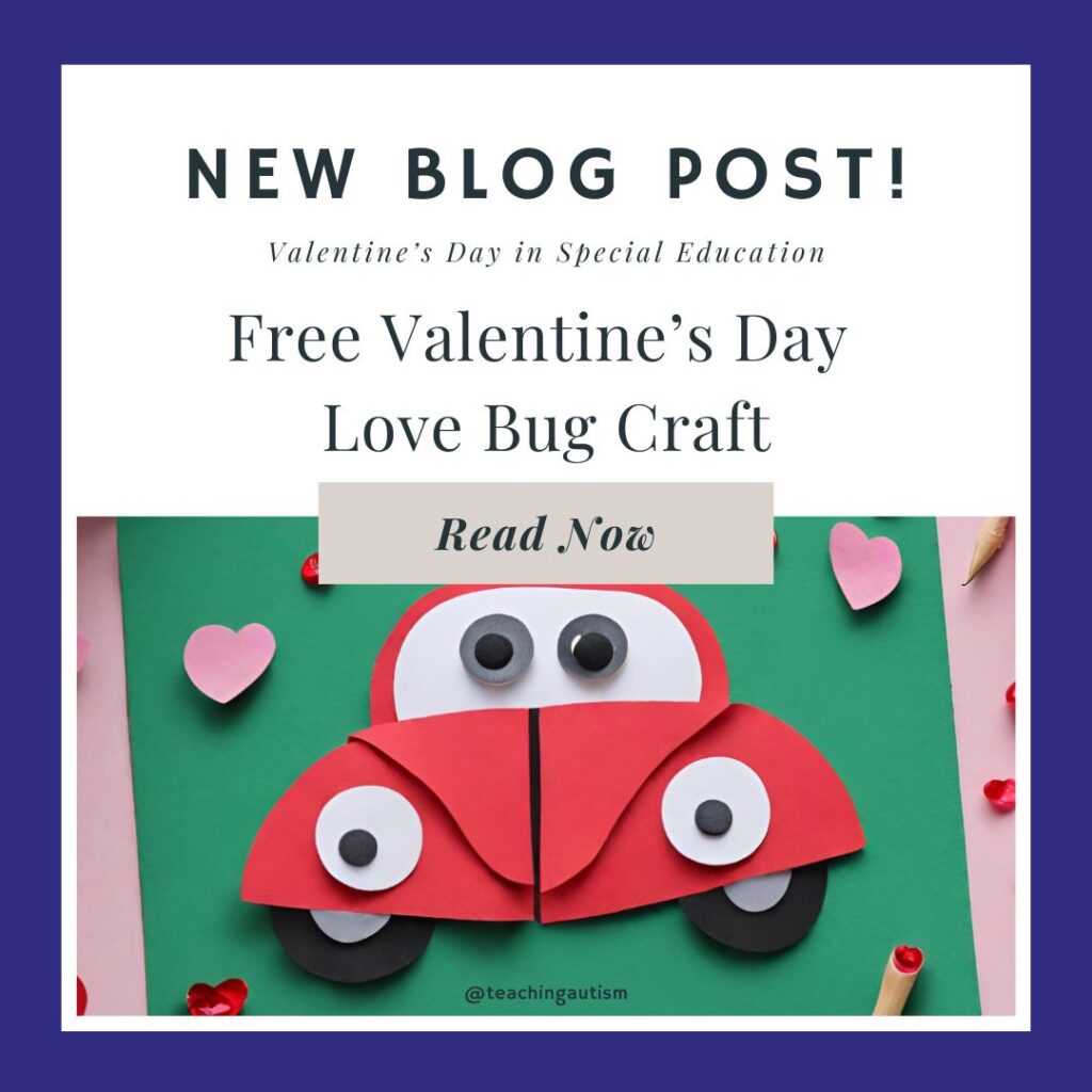Free Valentine's Love Bug Craft