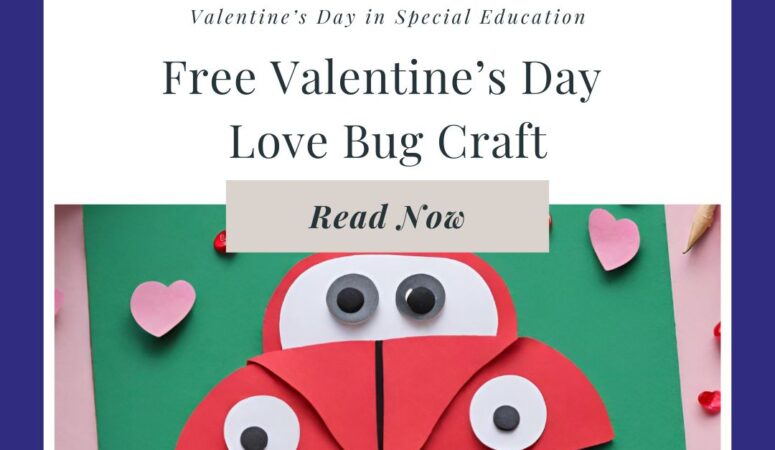 Free Valentine’s Love Bug Craft