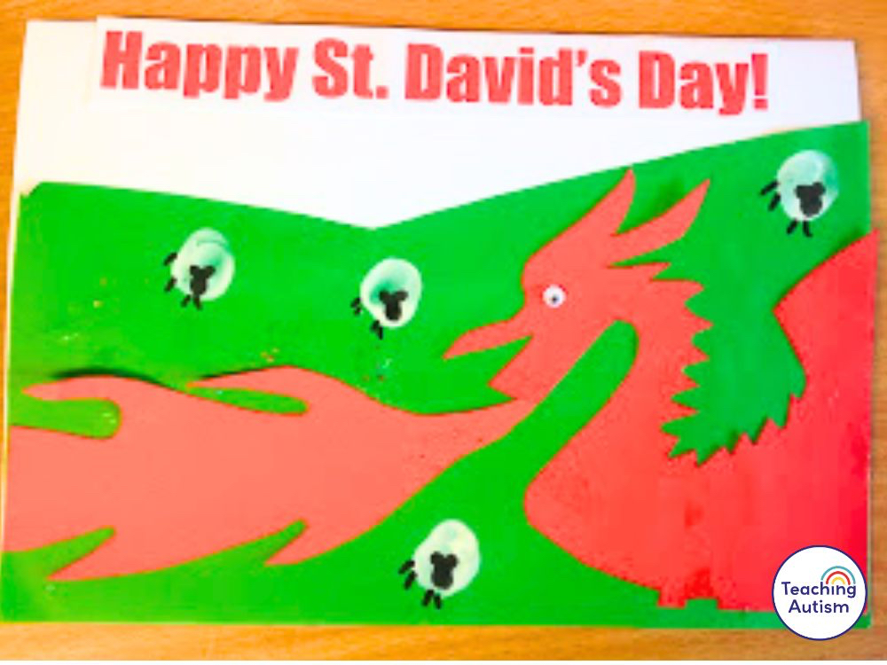 St David's Day Card Craft