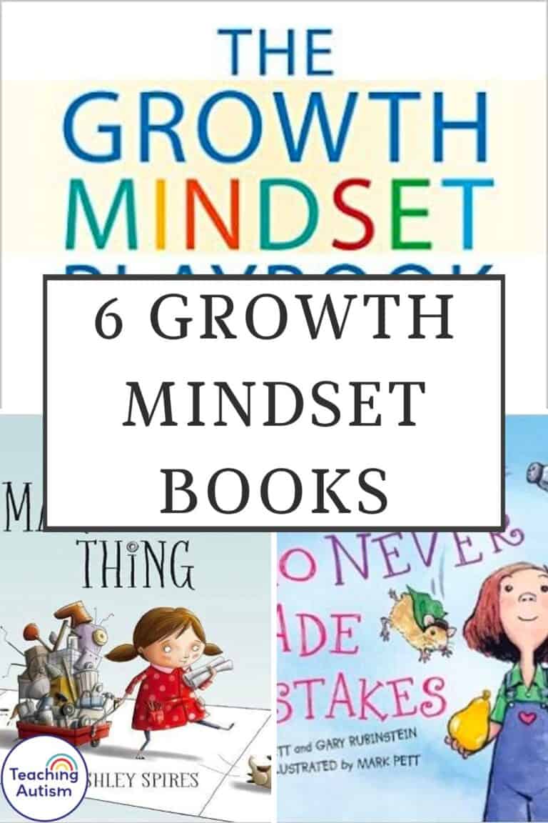 6 Books for Growth Mindset - Teaching Autism