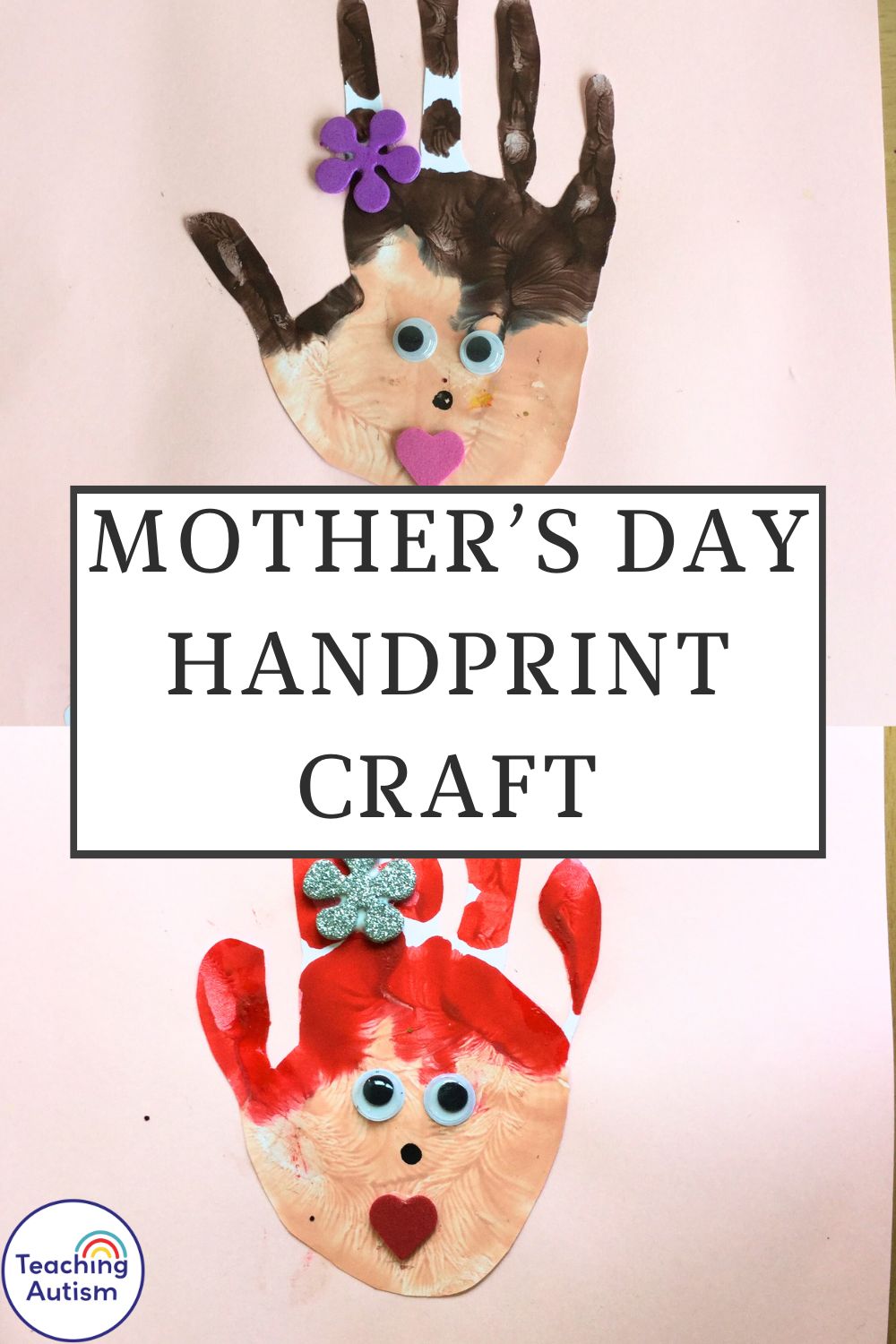 Mother’s Day Handprint Craft - Teaching Autism