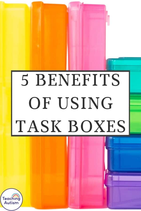 Task Box Example Shopping 5 Benefits of Using Task Boxes - Teaching Autism