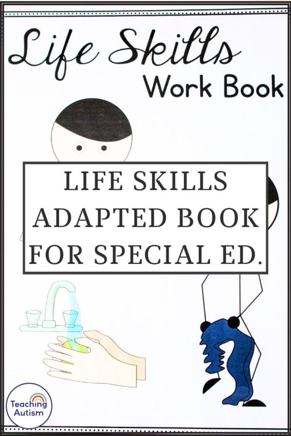 Life Skills Adapted Book for Special Education - Teaching Autism