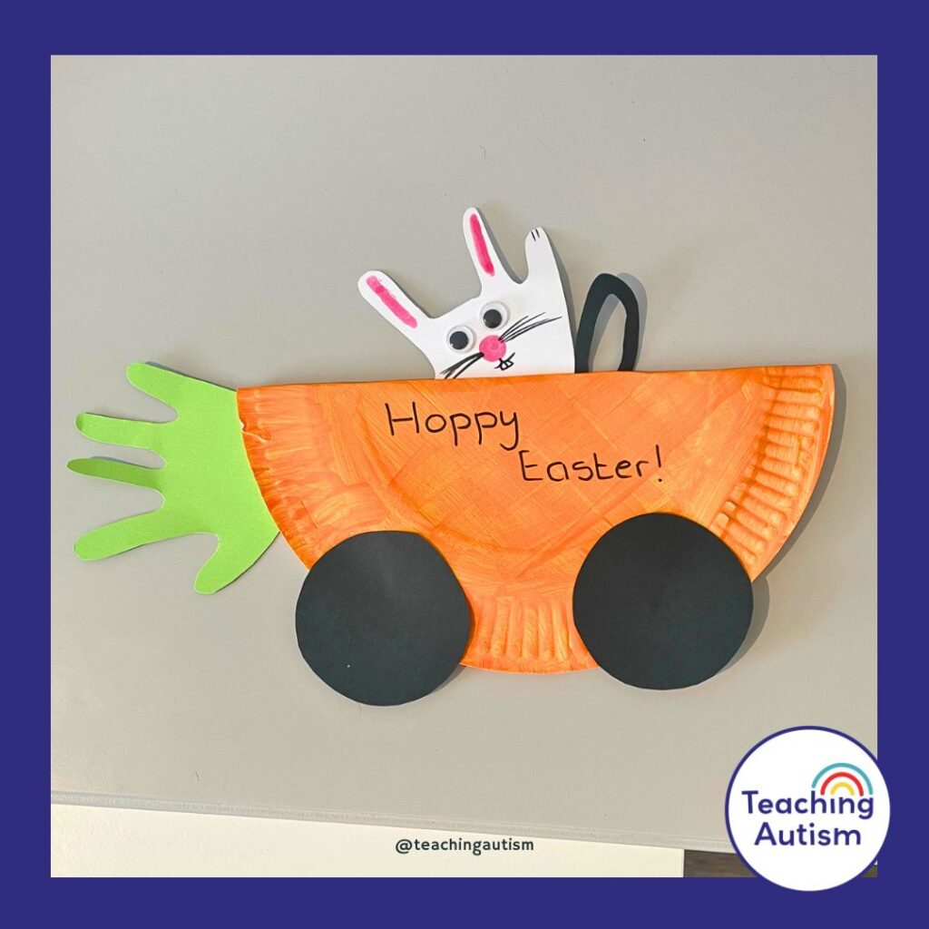Easter Bunny Paper Plate Craft