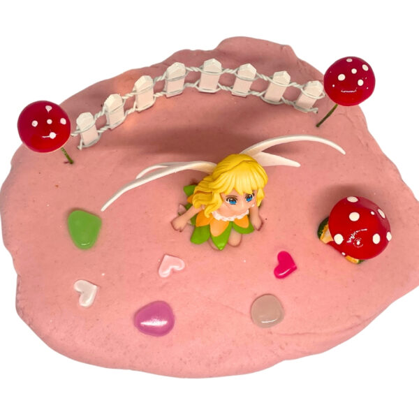 Pink Fairy Play Dough Jar