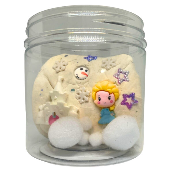 Snow Queen Play Dough Jar