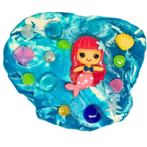 Mermaid Play Dough Jar