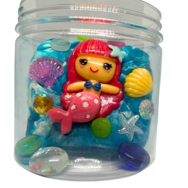 Mermaid Play Dough Jar