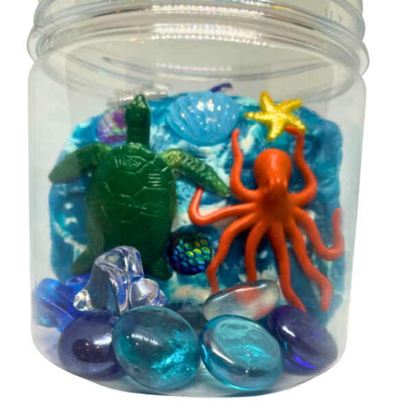 Ocean Animals Play Dough Jar