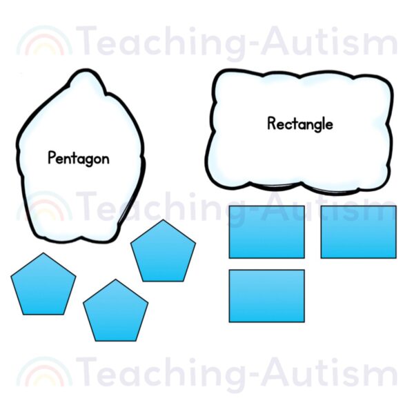 Weather 2D Shape Matching Activity