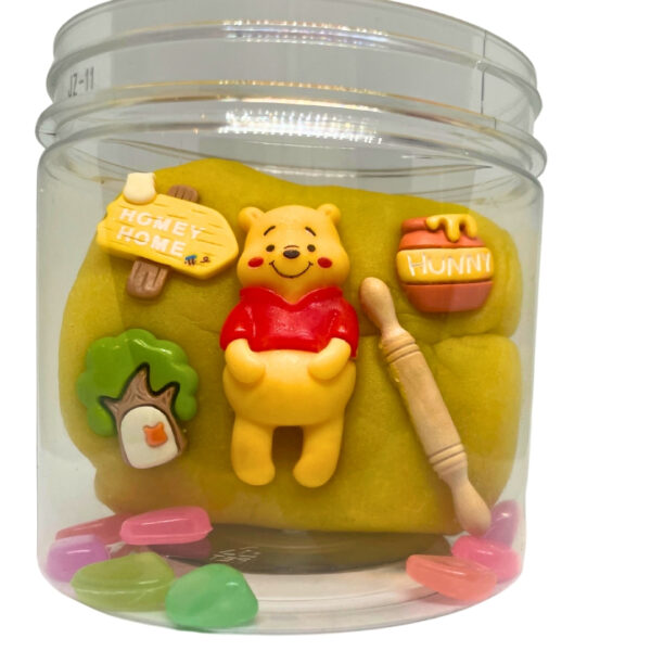 Honey Bear Play Dough Jar