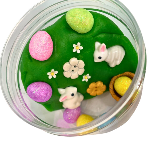 Easter Egg Hunt Play Dough Jar