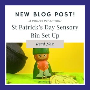 St Patrick's Sensory Bin