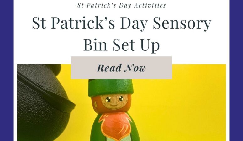 St Patrick’s Sensory Bin