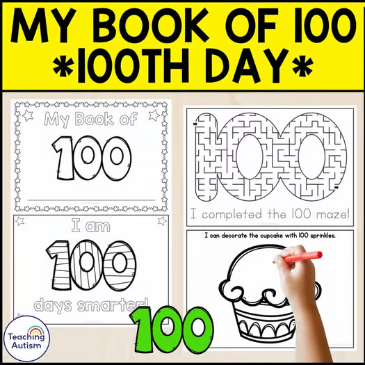 100th Day of School Activities for Special Education