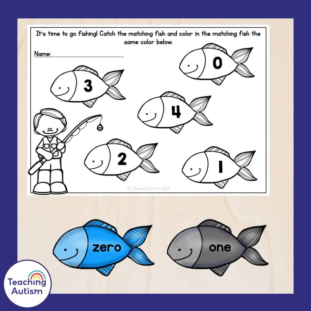 Camping End of Year Theme Day for Special Education - Teaching Autism