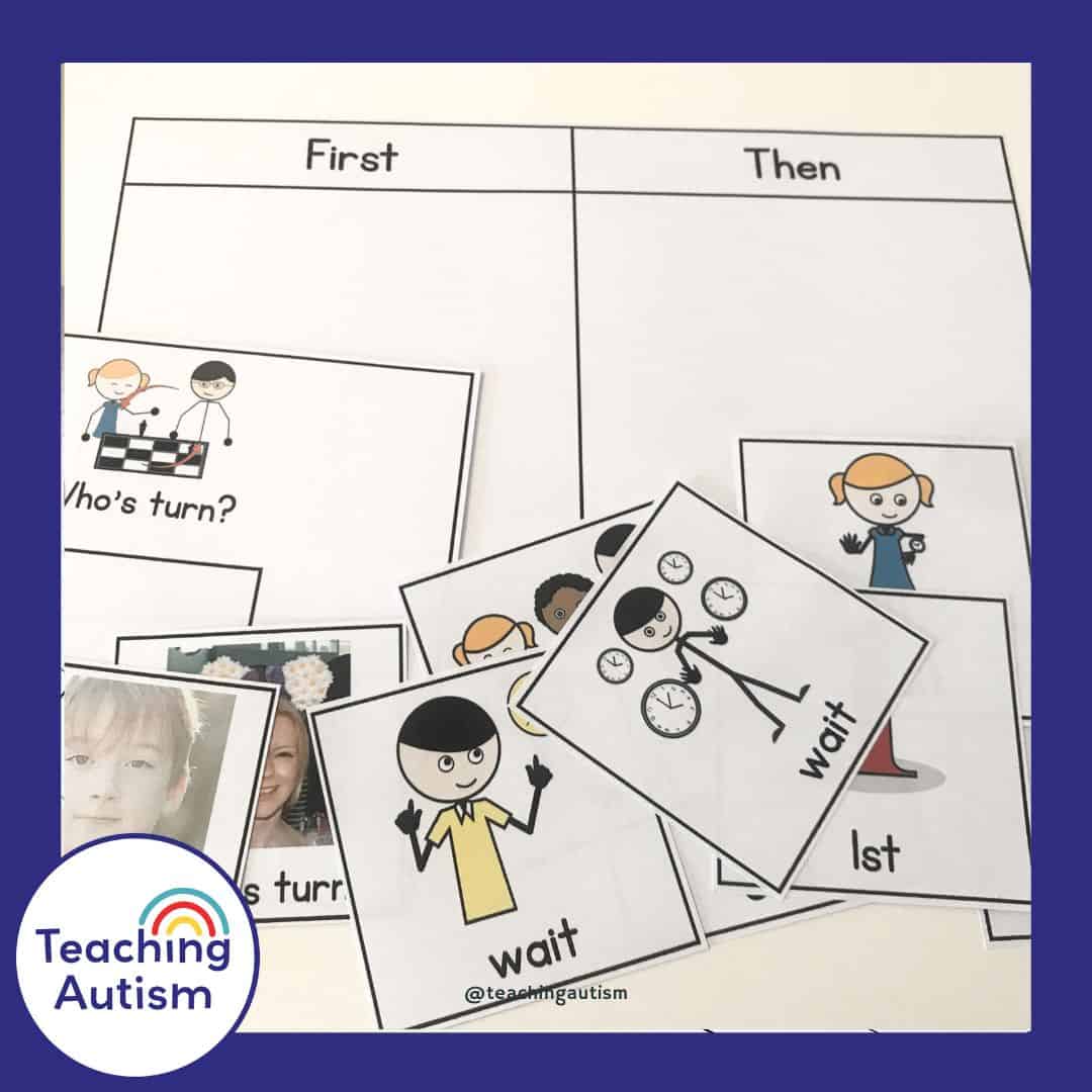 Free Visuals to Help with Waiting - Teaching Autism