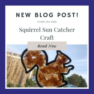 Squirrel Sun Catcher Craft