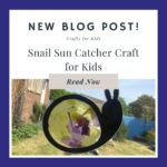 Snail Sun Catcher Craft