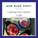 Ladybug Sun Catcher Craft