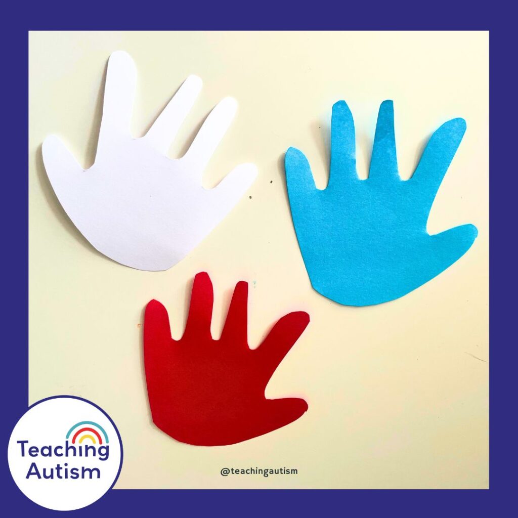 Patriotic Handprint Craft for Kids