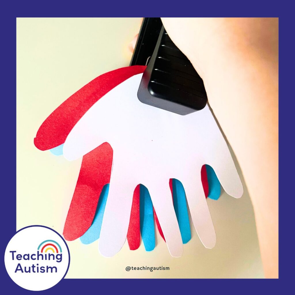 Patriotic Handprint Craft for Kids