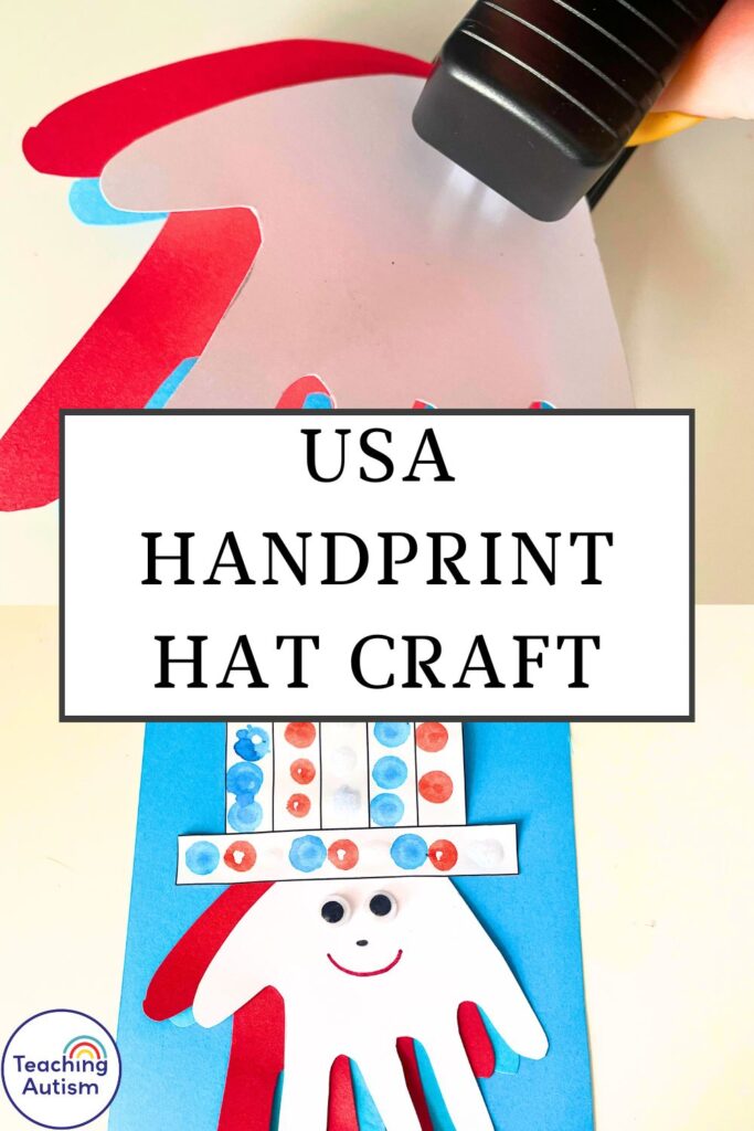 Patriotic Handprint Craft for Kids