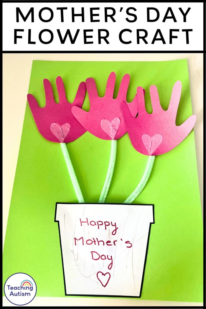 Mother's Day Handprint Flower Craft