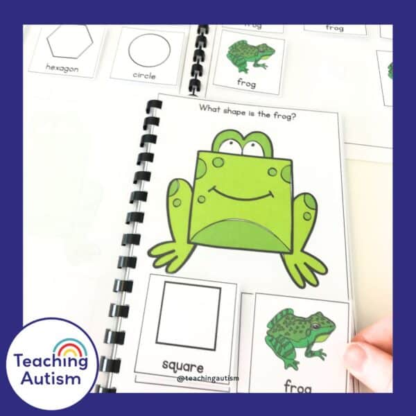 Frog Adapted Books for Special Education - Teaching Autism