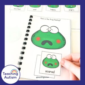 Frog Adapted Books for Special Education - Teaching Autism