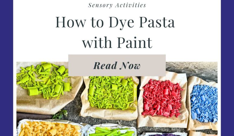 How to Dye Pasta with Paint