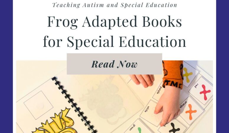 Frog Adapted Books for Special Education