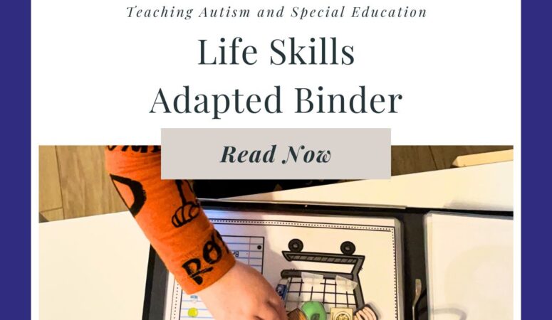 Life Skills Binder for Special Education