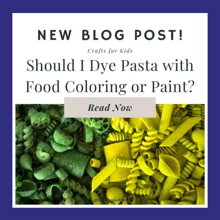 Should I Dye Pasta with Food Coloring or Paint?