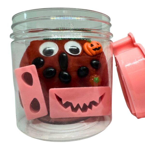 Make a Pumpkin Play Dough Jar