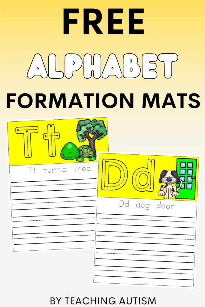 Free Alphabet Handwriting Practice Worksheets