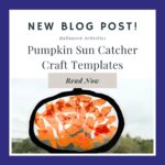 Pumpkin Sun Catcher Craft for Kids